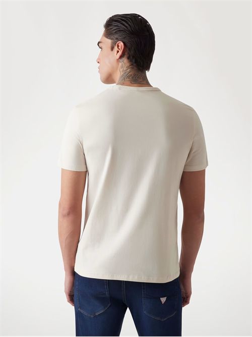 t-shirt uomo bianca GUESS | M5GI19J1314/G1V7